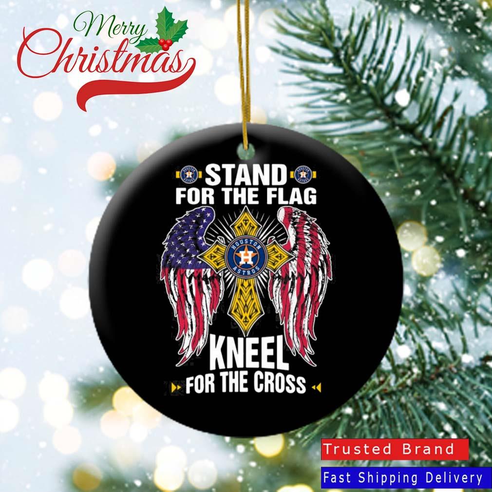 Houston Astros Stand For The Flag Kneel For The Cross Ornament