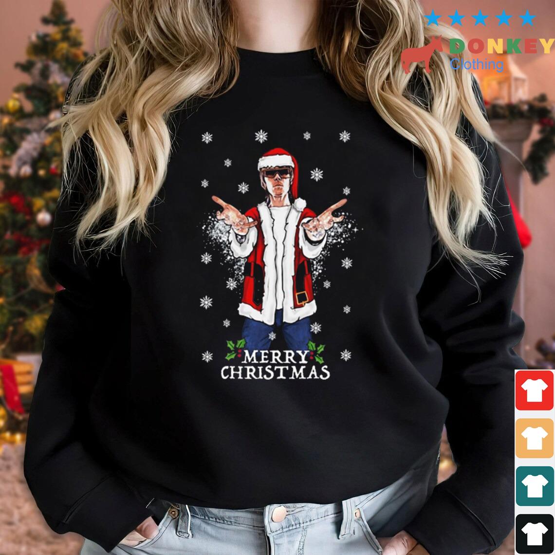 Ian Brown Godlike Merry Christmas Jumper Sweater
