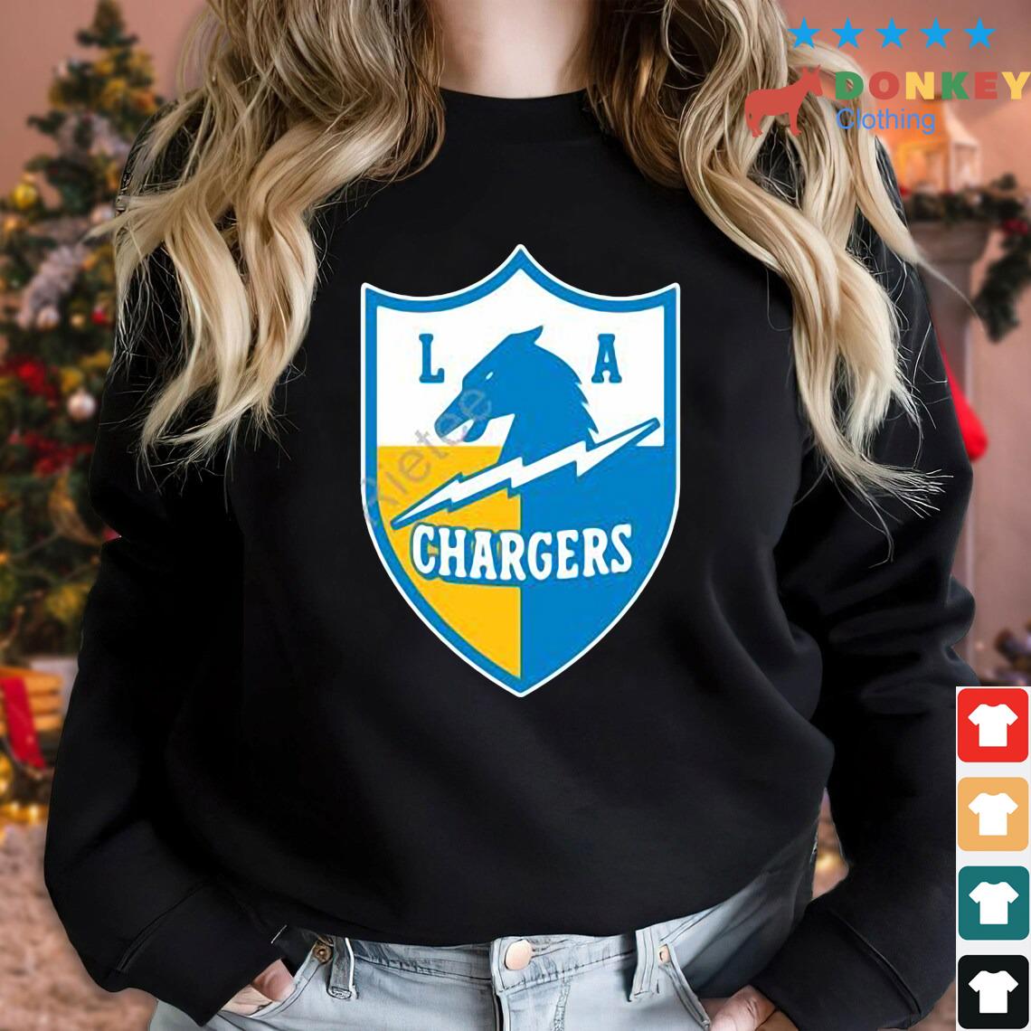Los Angeles Chargers Vintage Shield Logo Shirt
