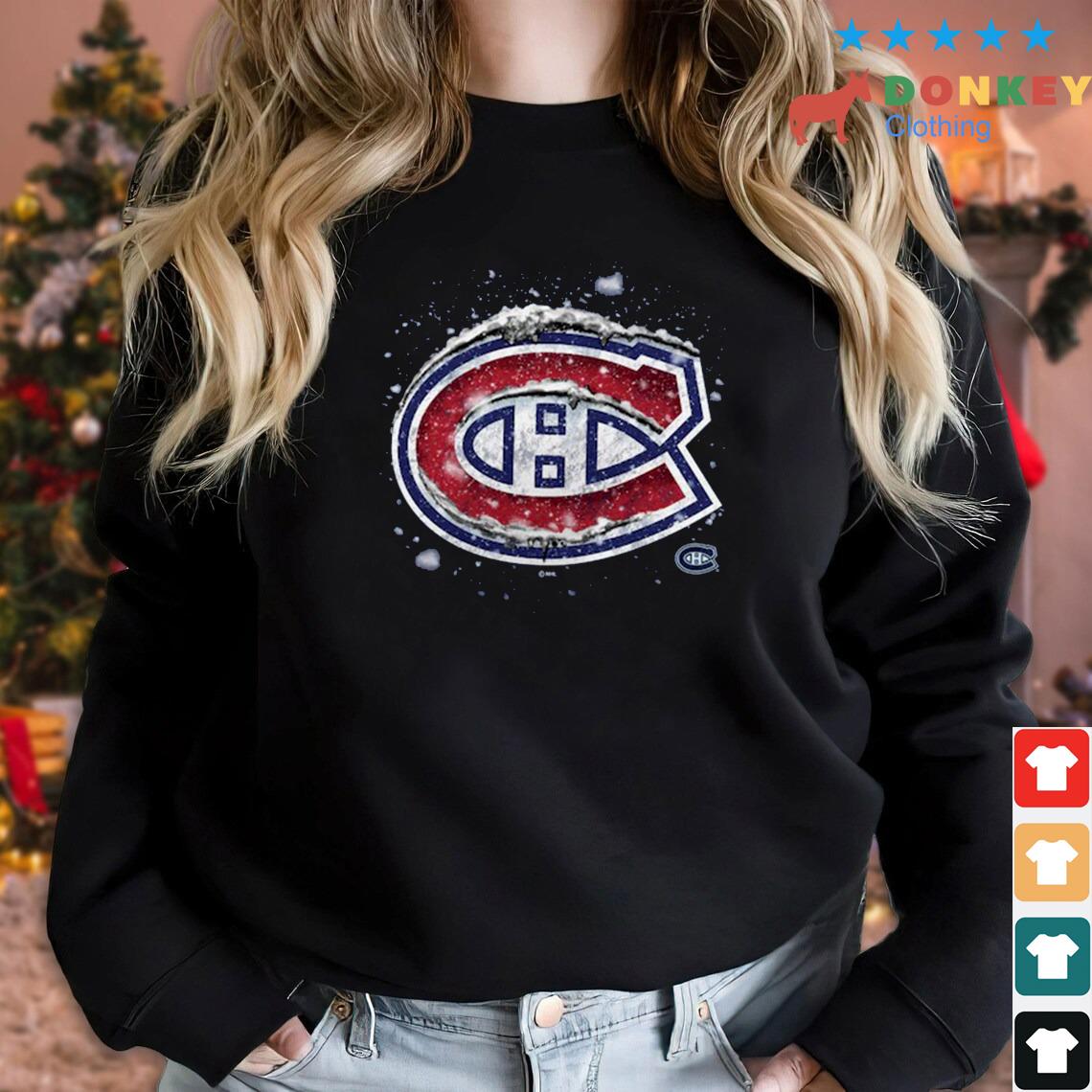 Montreal Canadiens Snow Logo 2022 Shirt