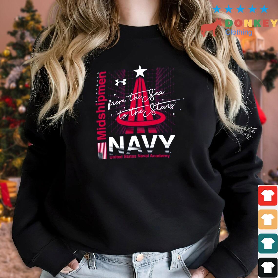Navy Midshipmen Under Armour 2022 Special Games Stars Shirt