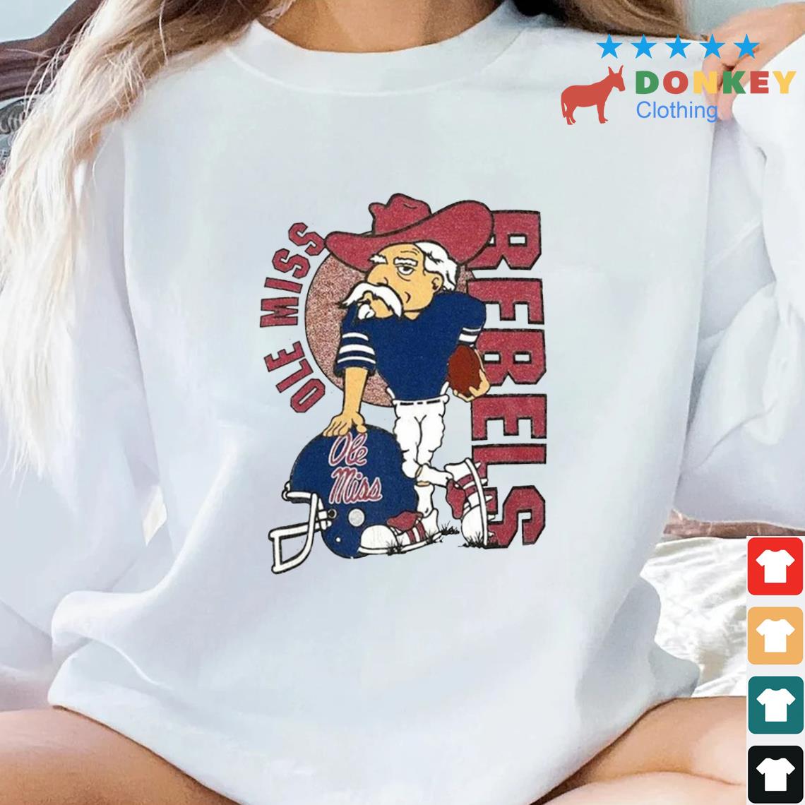 NCAA Ole Miss Rebels Mascot 2022 Shirt