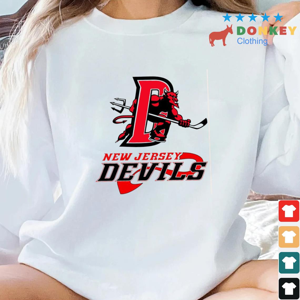 New Jersey Devils Ice Hockey Shirt