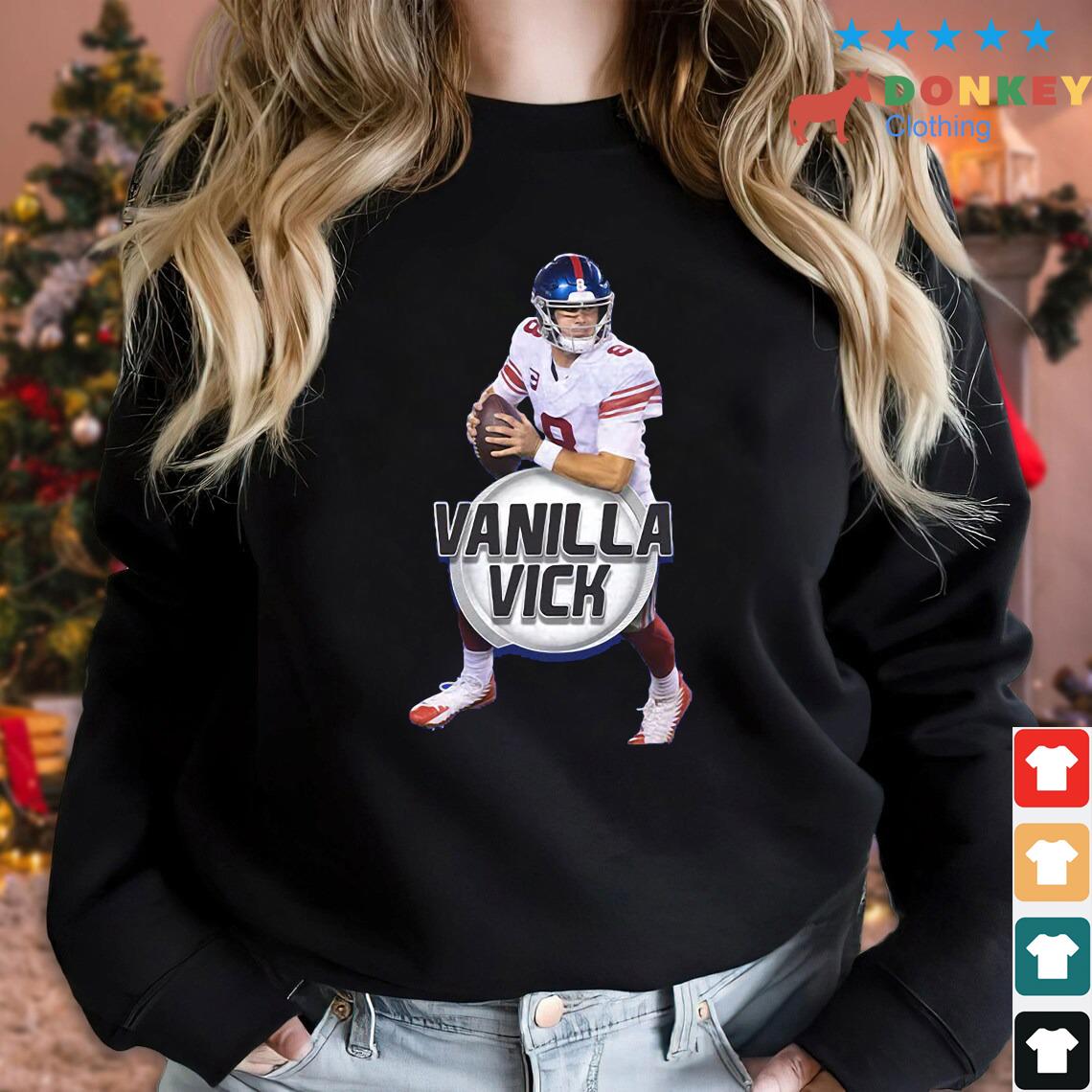 New York Giants Vanilla Vick Football Shirt