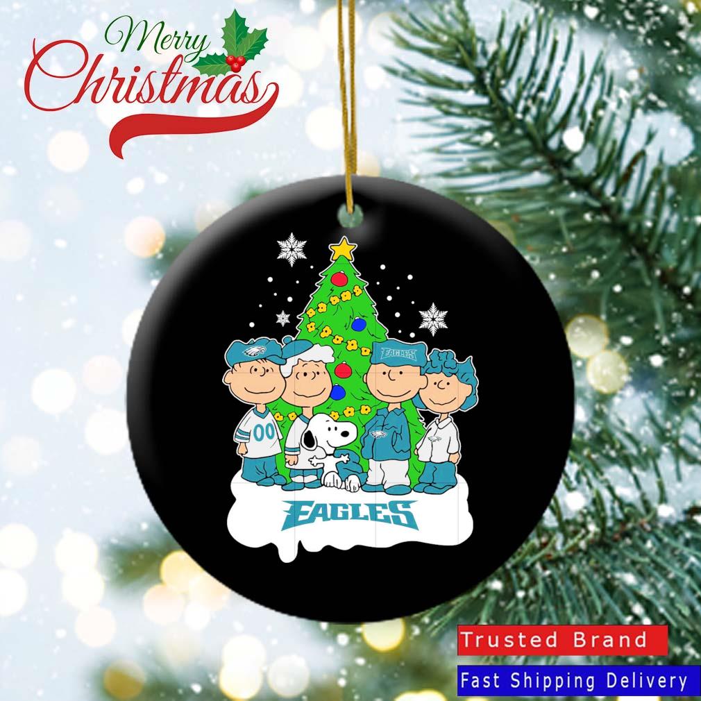 NFL Snoopy The Peanuts Philadelphia Eagles Christmas 2022 Ornament