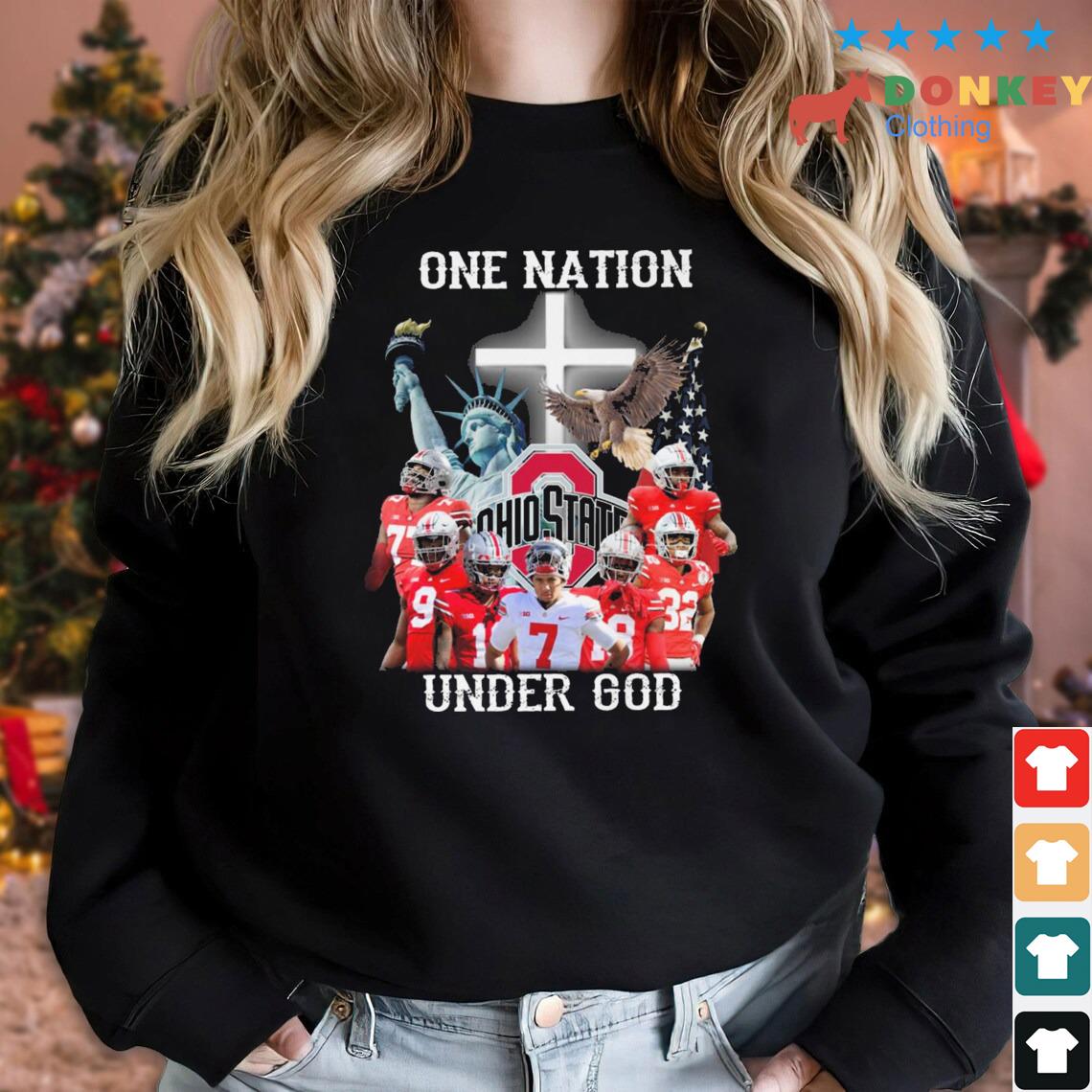 Ohio State Buckeyes One Nation Under God 2022 shirt