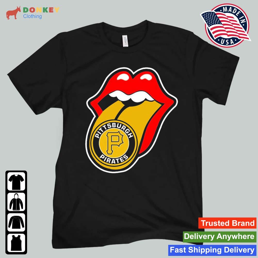 Pittsburgh Pirates The Rolling Stones Logo Shirt