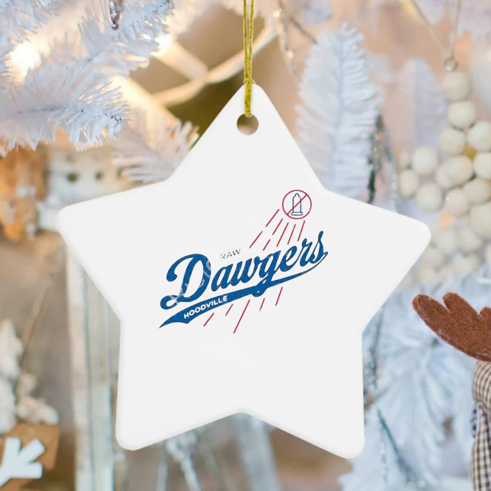 Raw Dawgers Hoodville Dodgers Ornament