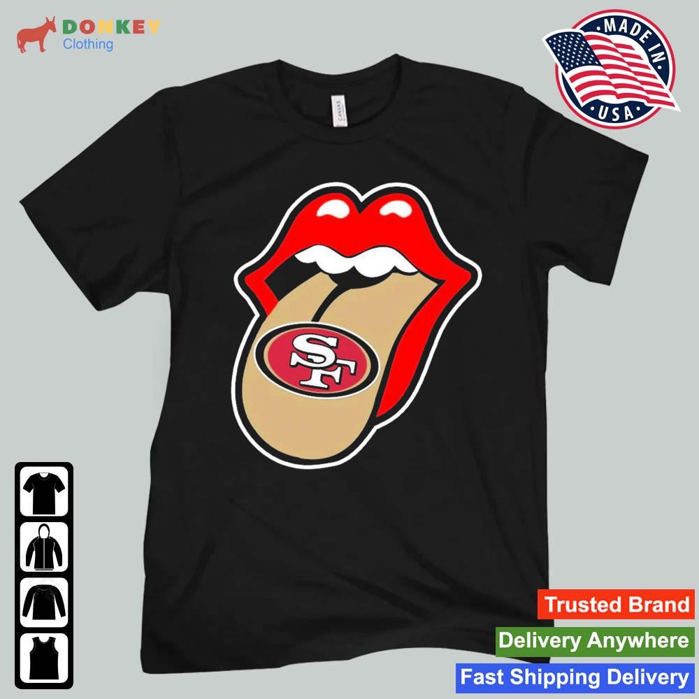 San Francisco 49ers The Rolling Stones Logo Shirt