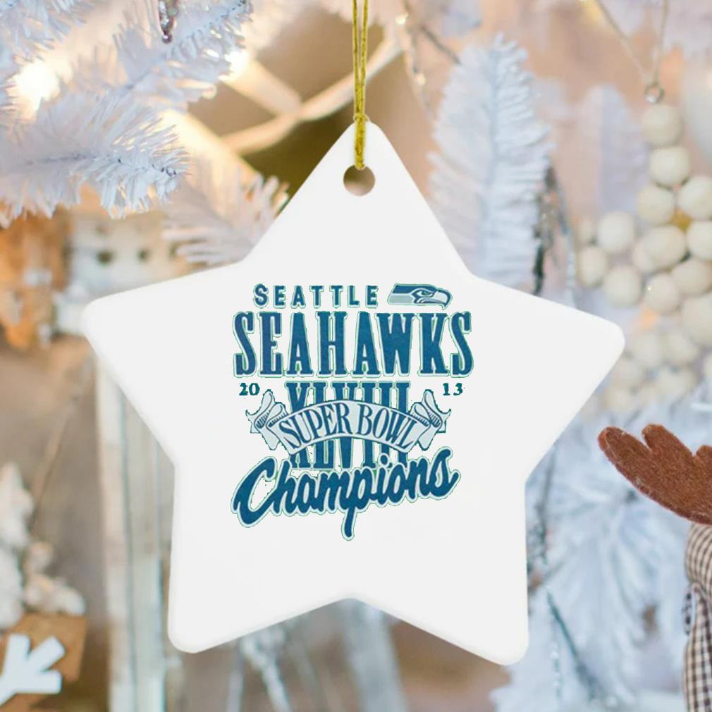 Seattle Seahawks Super Bowl XLVIII Champs Ornament