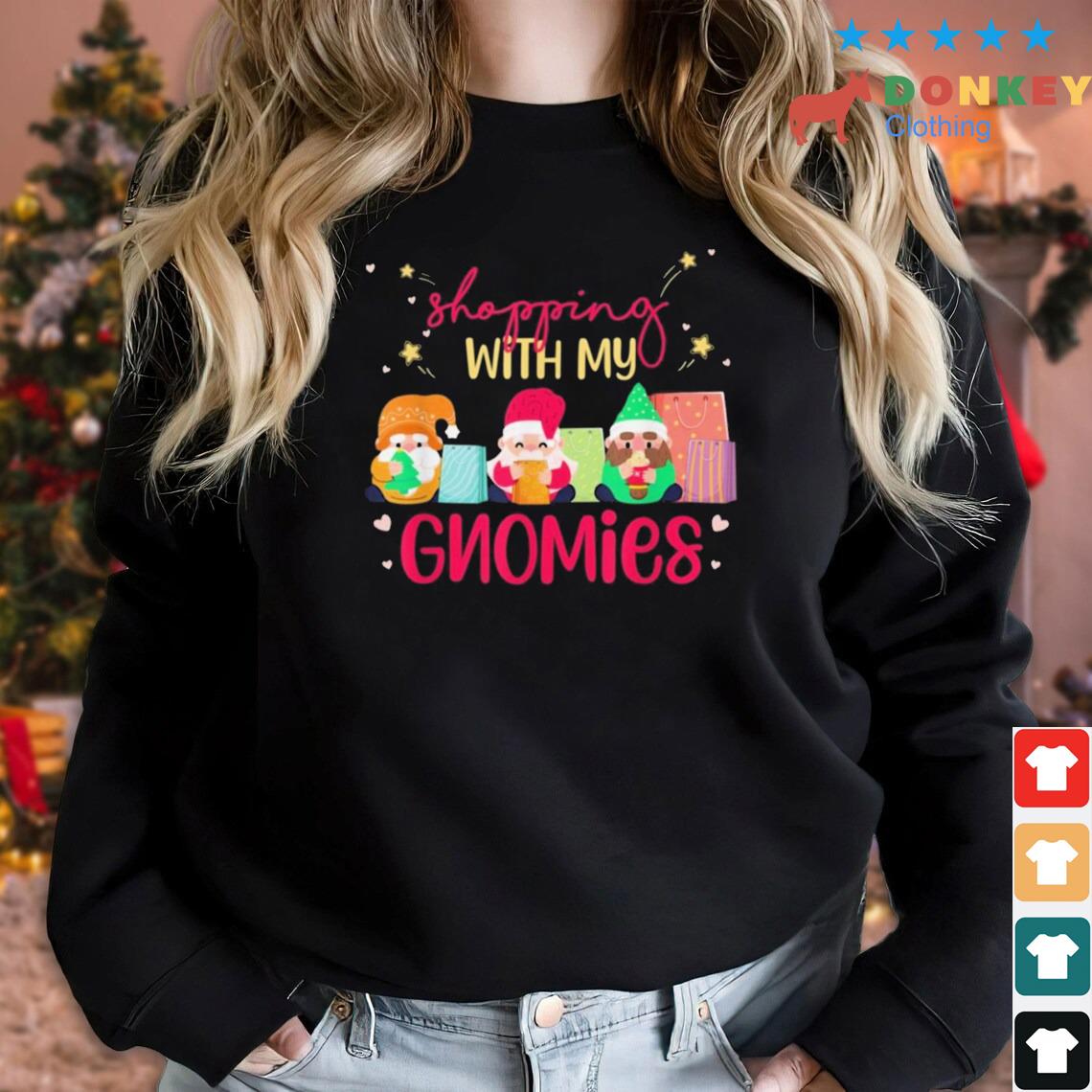 Shopping With My Gnomies Christmas Sweater