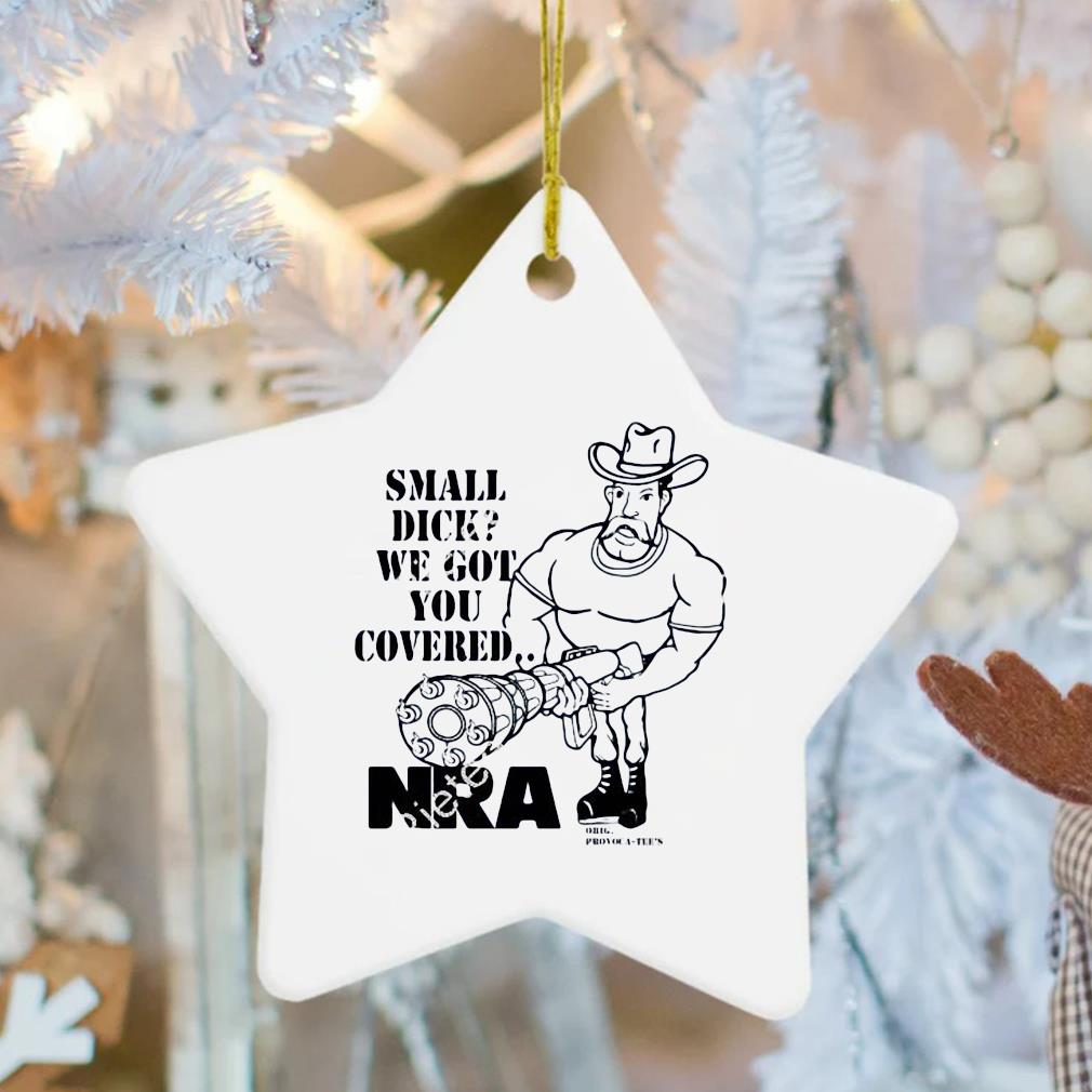 Small Dick We Got You Covered Nra Ornament
