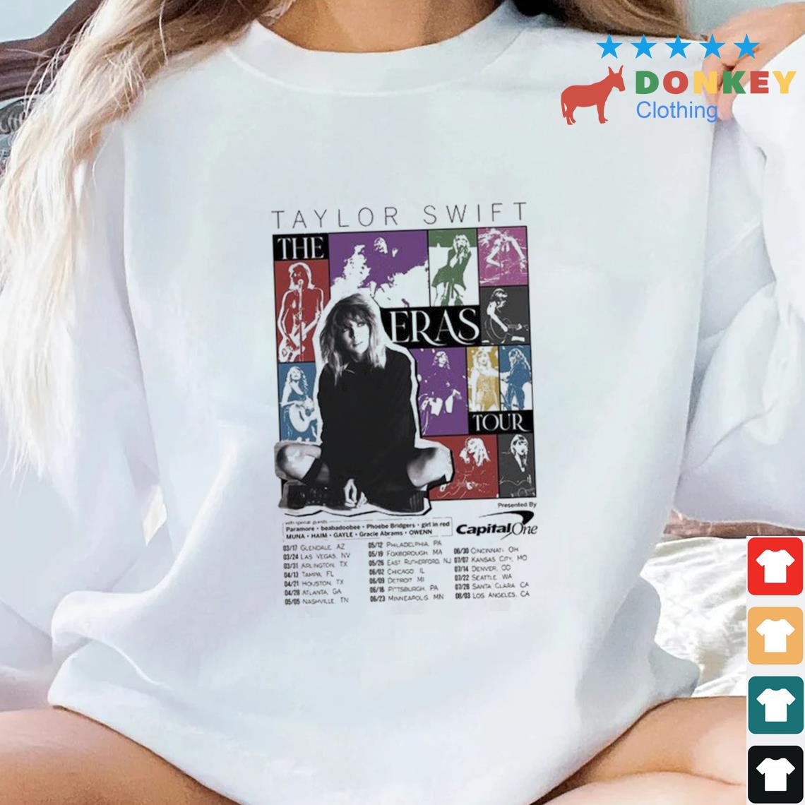 Taylor Swift The Eras Tour Midnights Album Shirt