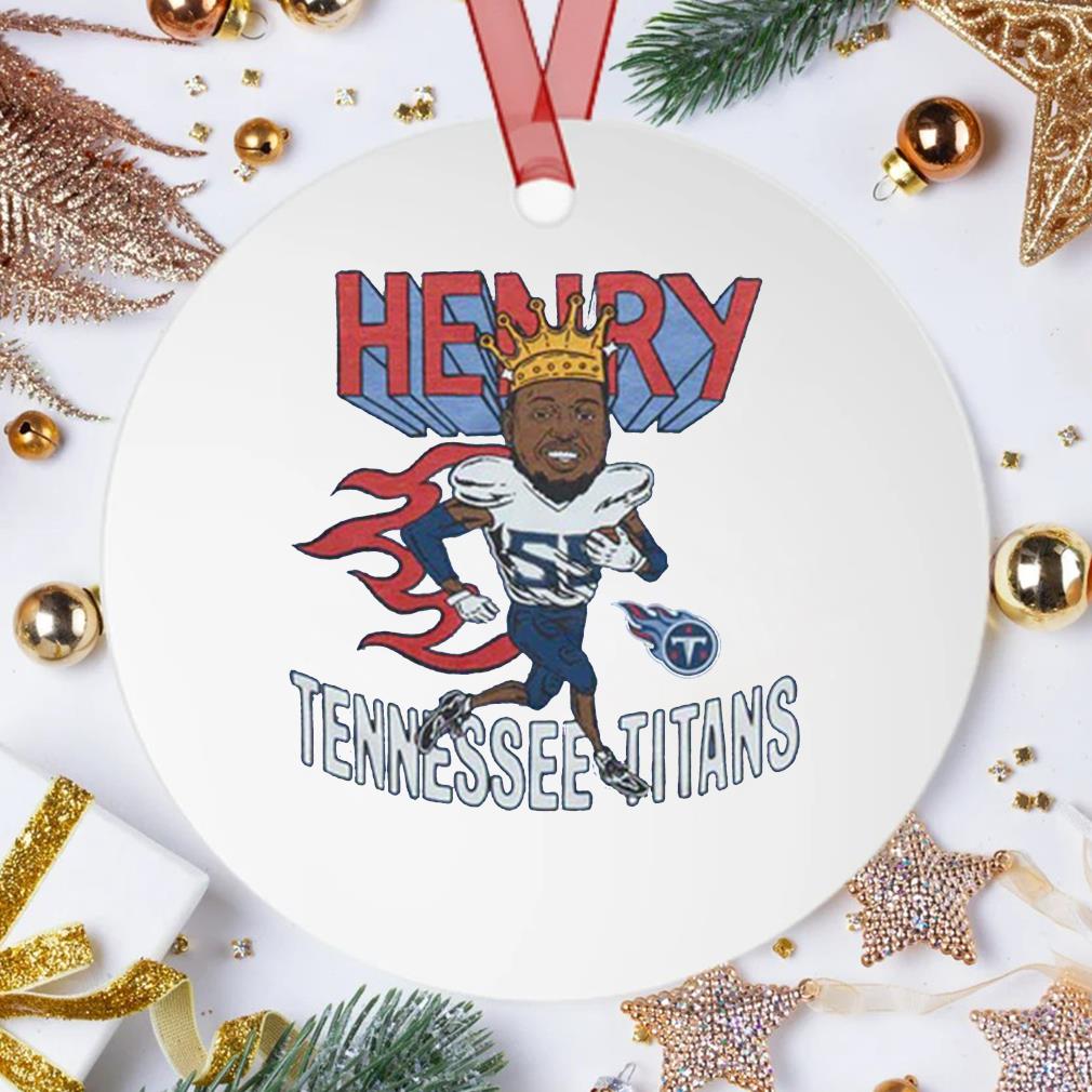 Tennessee Titans Derrick Henry Homage Caricature Player Ornament