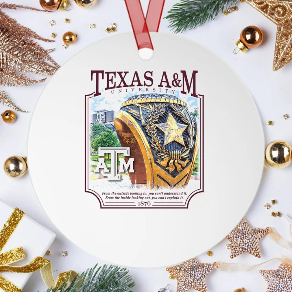 Texas A&M Aggie Ring Comfort 1878 Ornament