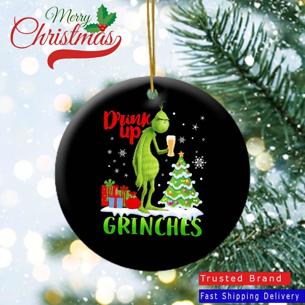 The Grinch Drink Up Grinches Christmas Ornament