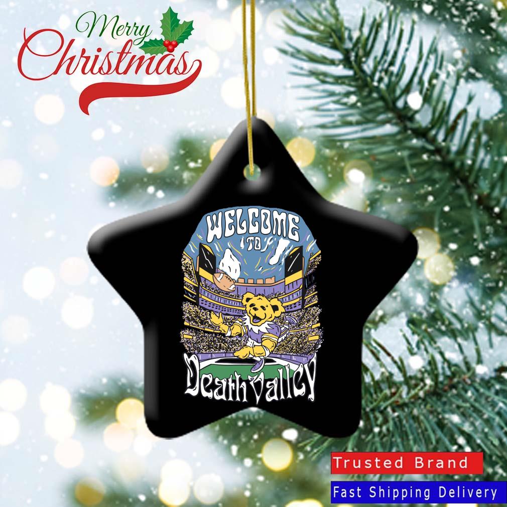 Welcome To Death Valley LSU Tigers Football Grateful Dead Ornament