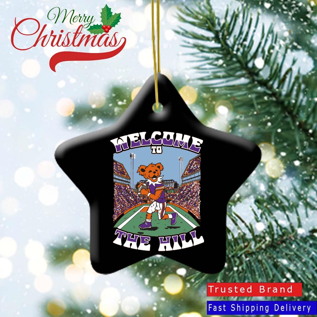 Welcome To The Hill Football Grateful Dead Ornament