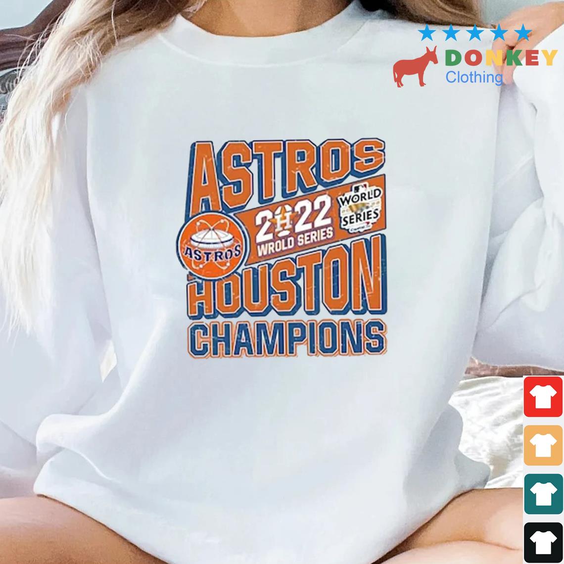 Astros Head To The World ALCS Houston Astros World Series Baseball 2022 Shirt
