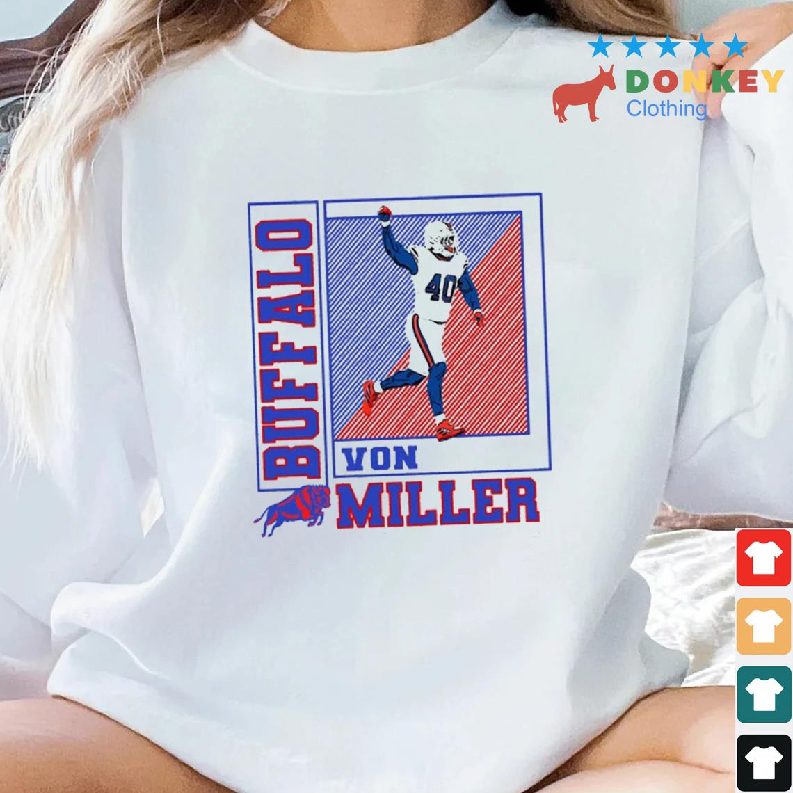 Buffalo Von Miller Buffalo Bills NFL Shirt