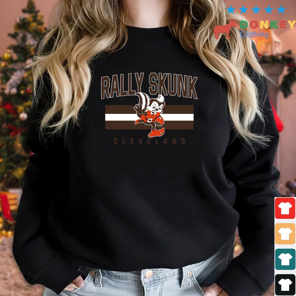 Cleveland Browns Rally Skunk 2022 T-Shirt