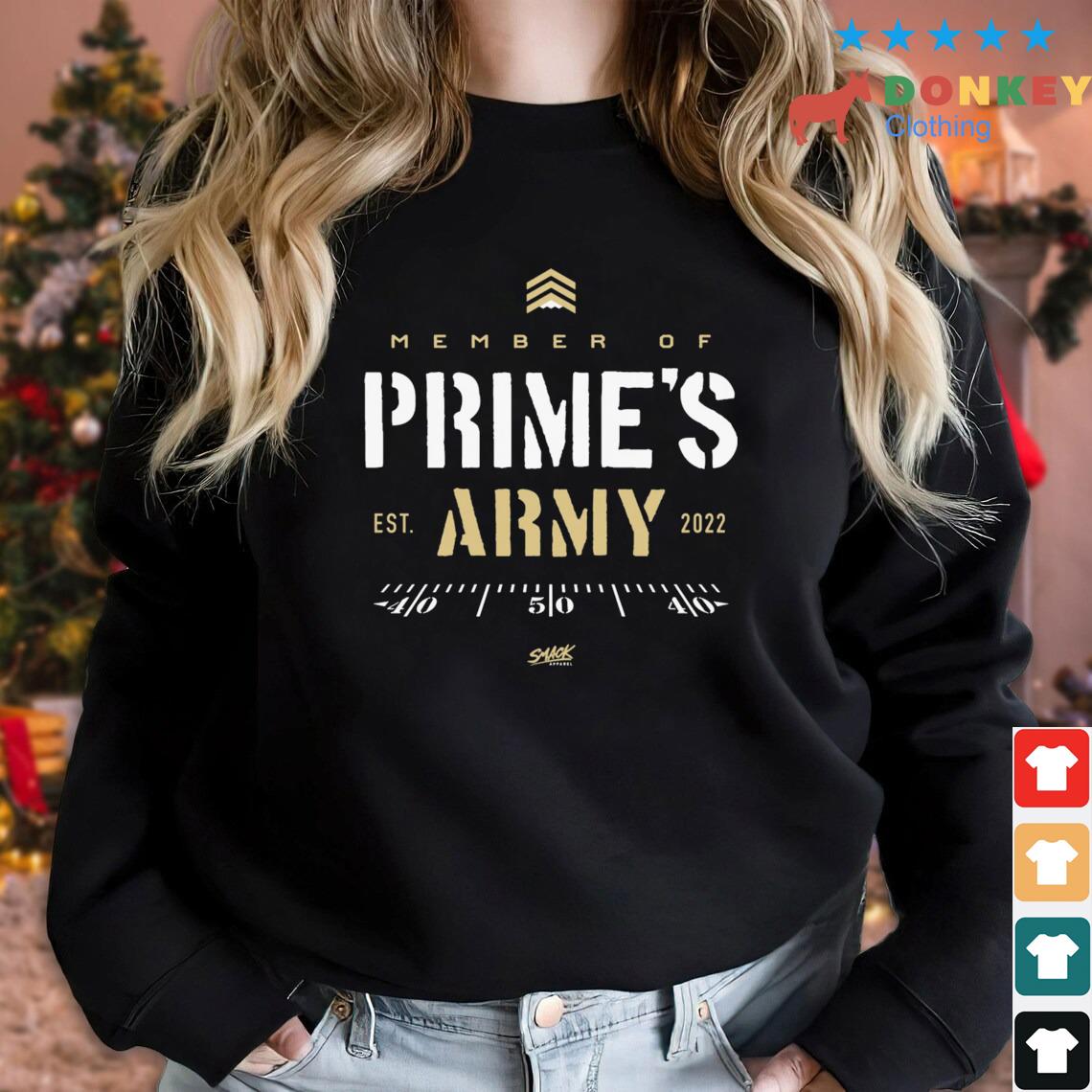 Colorado Member Of Prime's Army Est 2022 Shirt