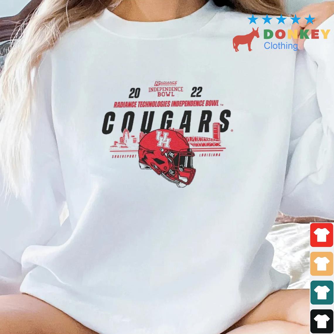 Houston Cougars 2022 Radiance Technologies Independence Bowl Shirt