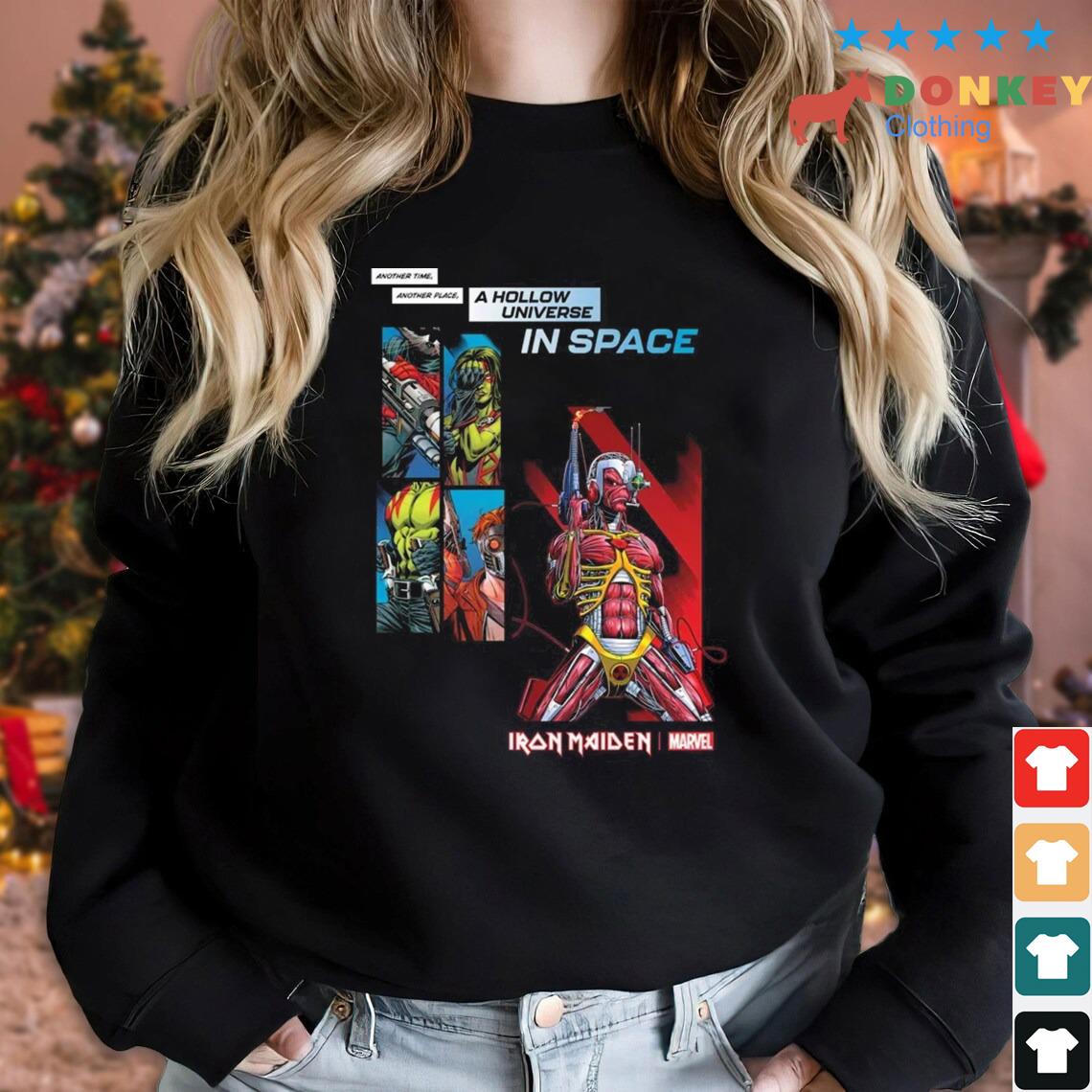 Iron Maiden X Marvel Somewhere In Time Guardians Of The Galaxy Shirt