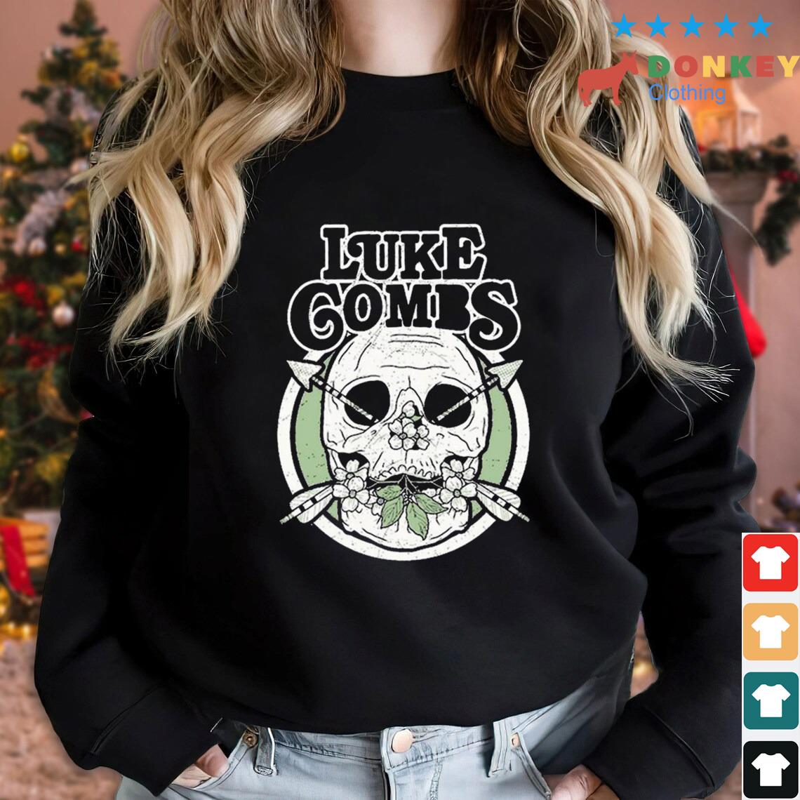 Luke Combs Skull Logo Shirt