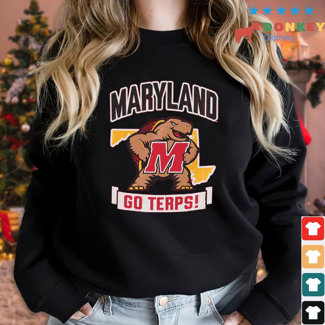 Maryland Terrapins Strong Mascot Go Terps Shirt