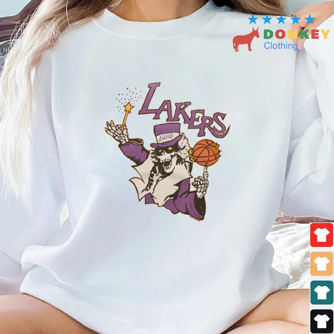 NBA x Grateful Dead x Los Angeles Lakers Shirt