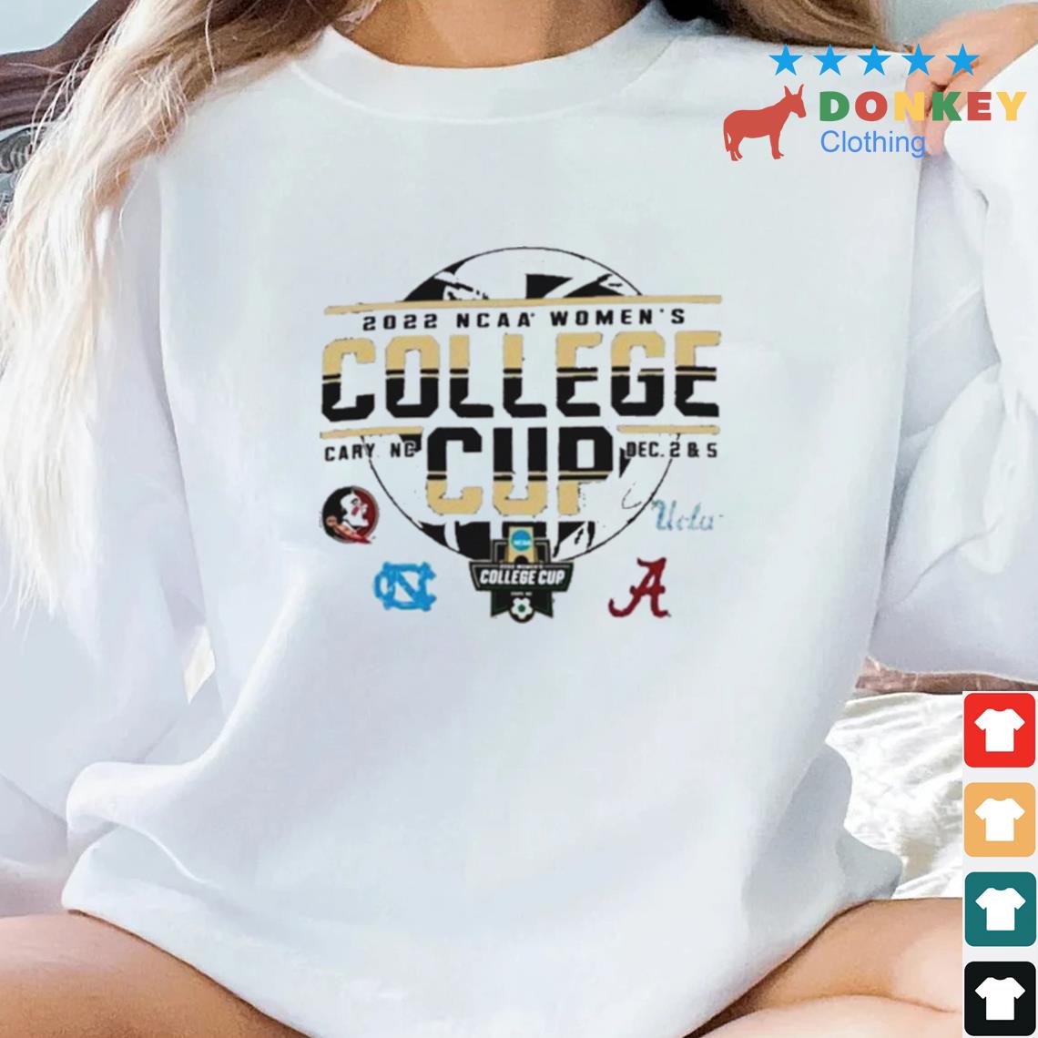 NCAA Women’'s College Cup 2022 With 4-Team Shirt