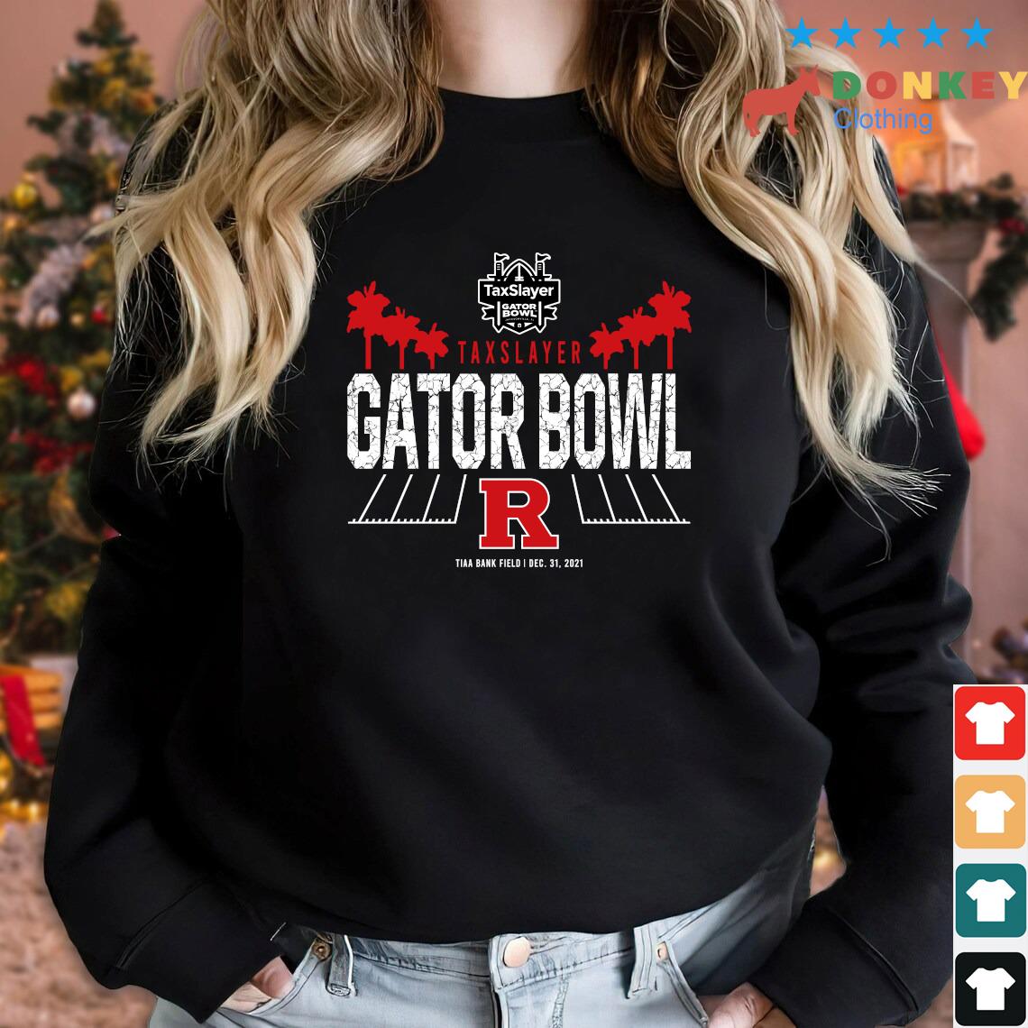 Rutgers Scarlet Knights Taxslayer Gator Bowl 2021 Men's Shirt