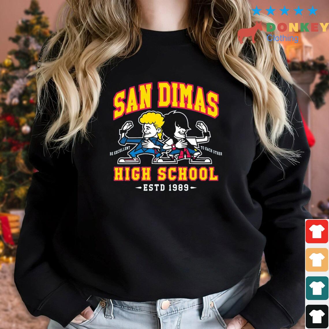 San Dimas High School Bill And Ted's Shirt
