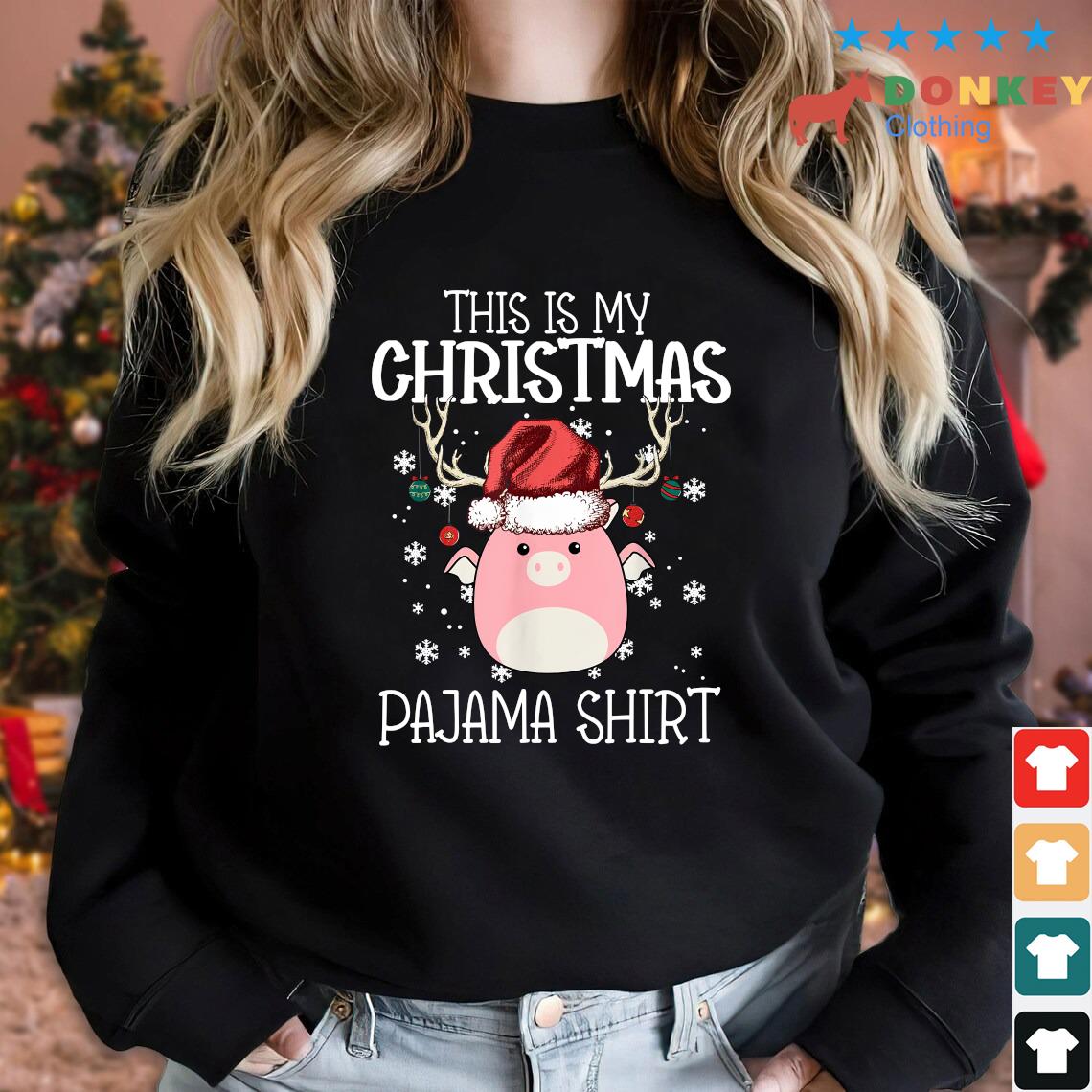 Squishmallow This Is My Christmas Pajama Family 2022 Sweater