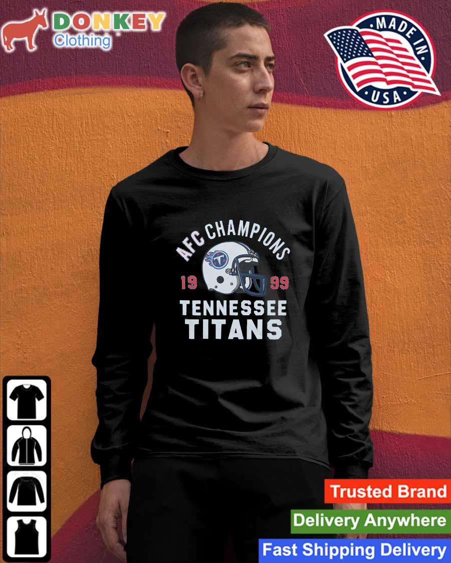 Tennessee Titans 1999 AFC Champions Shirt Sweashirt