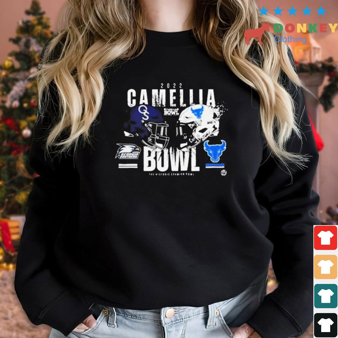 The Buffalo Bulls Vs Georgia Southern 2022 Camellia Bowl Shirt