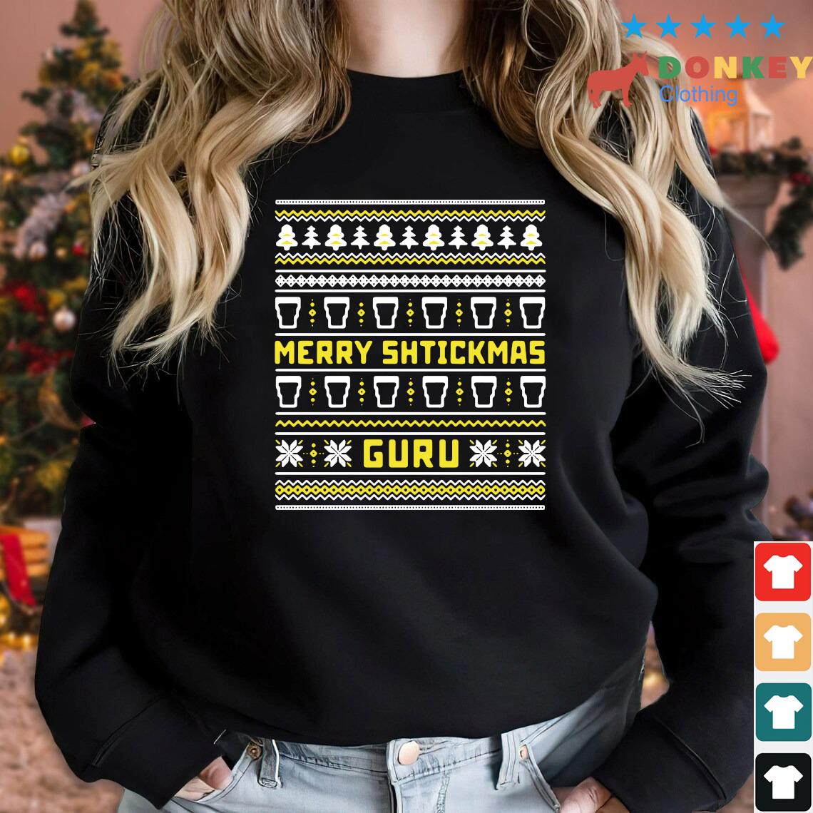 The Guinness Guru Merry Shtickmas Ugly Christmas Sweater
