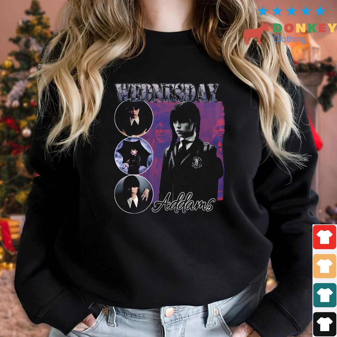 Wednesday Addams 90s Shirt