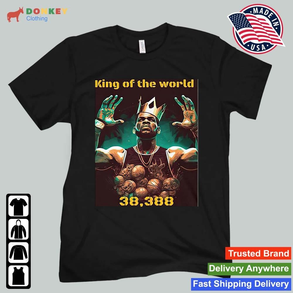 2023 Lebron King Of The World 38388 Shirt