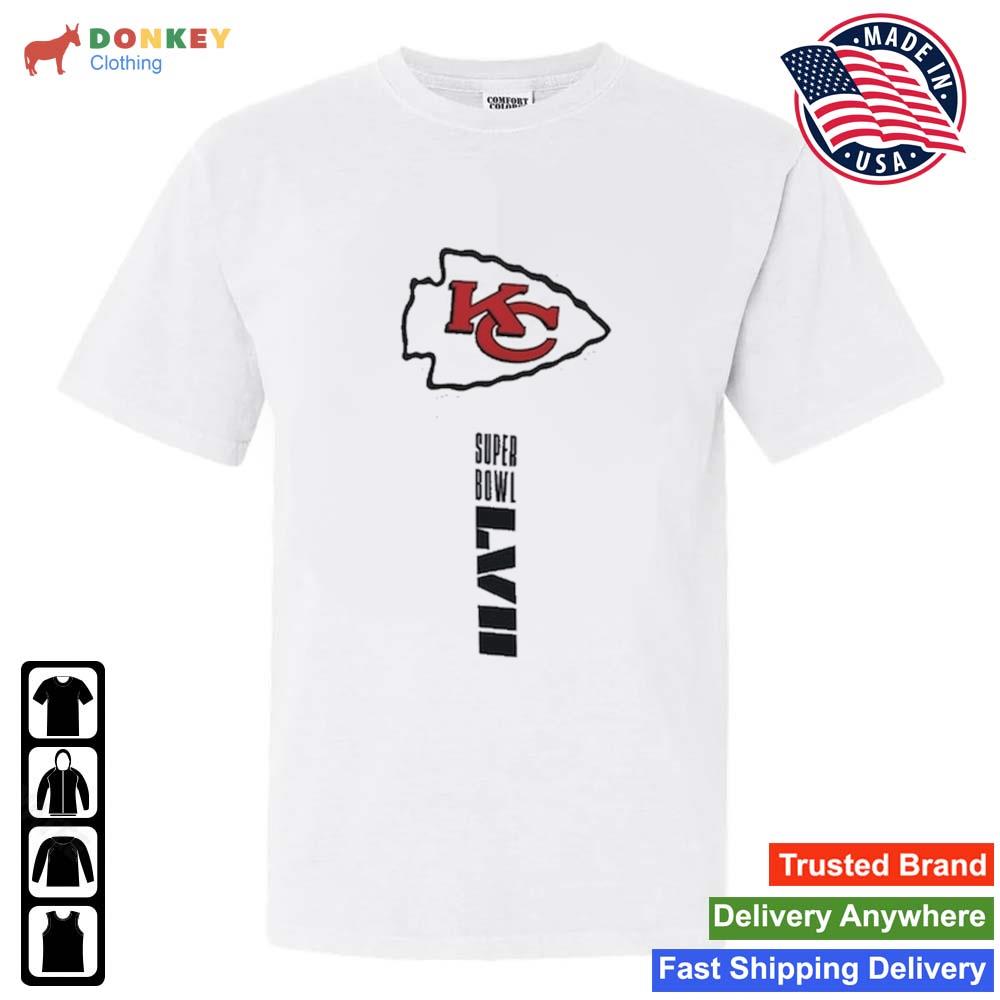 2023 Kansas City Chiefs Nike Super Bowl LVII Opening Night Shirt