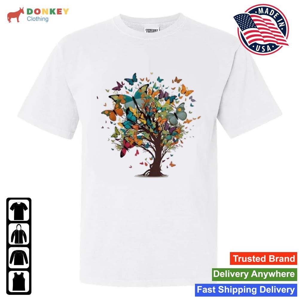 Beautiful Butterfly Tree 2023 Shirt