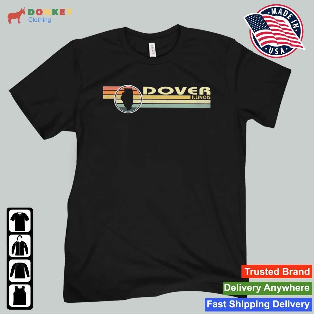 Illinois Vintage 1980s Style Dover Shirt