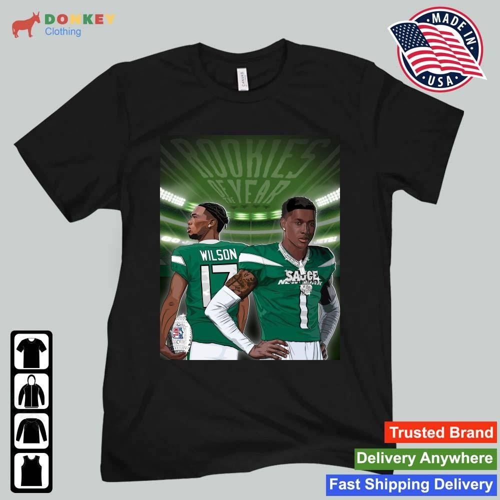 New York Jets Rookies Of The Year One Year Two Stars Shirt