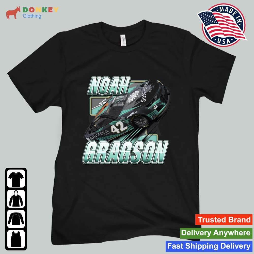 Noah Gragson Legacy Motor Club Team Collection Charcoal Blister Shirt