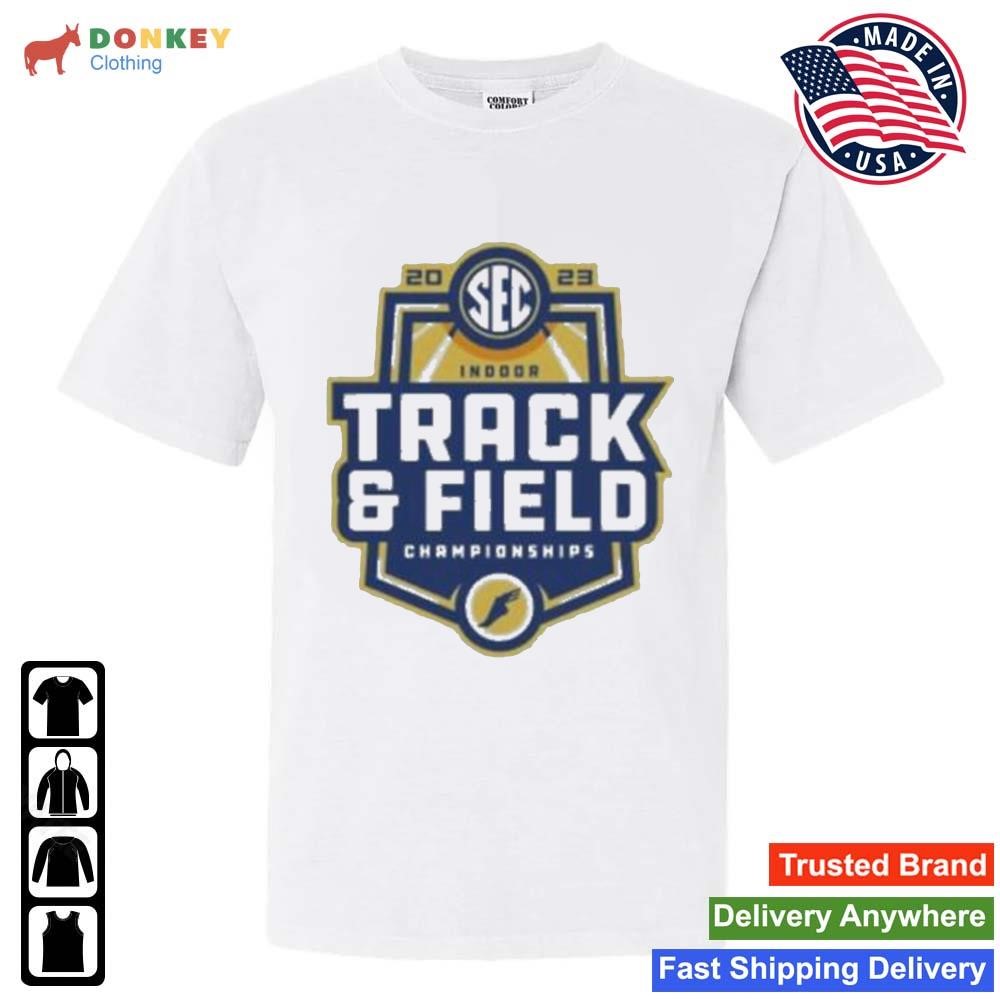 Official 2023 Sec Women's Indoor Track & Field Championship shirt