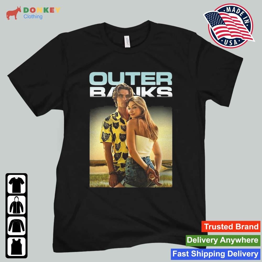 Official Outer Banks John B And Sarah Poster T-shirt