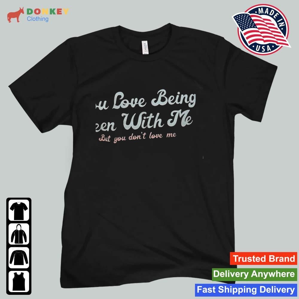 Outer Banks Juniors' Don't Love Me Cropped T-Shirt