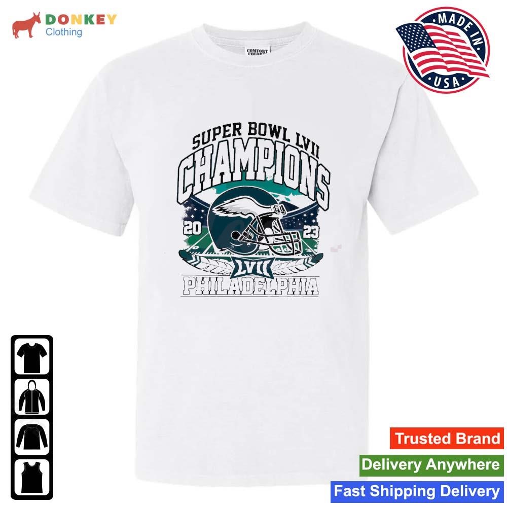 Philadelphia Eagles SUper Bowl LVII Champions Super Bowl 2023 Shirt