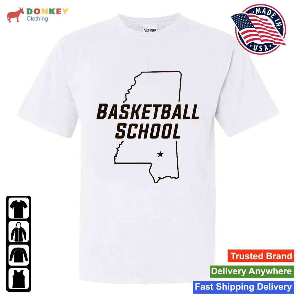 Sm Basketball School Map Shirt